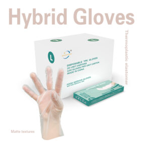 TPE Hybrid Gloves - Durable, Flexible & Comfortable, 2.0g