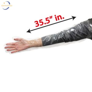 Shoulder & Elbow Length Poly Gloves - Versatile Protection