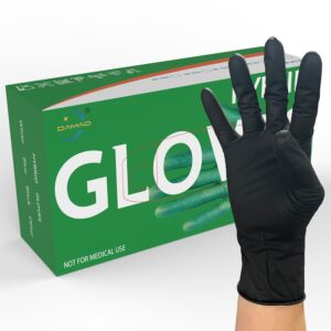 Black heavy duty nitrile gloves,Black Nitrile Gloves - heavy duty - 6mil