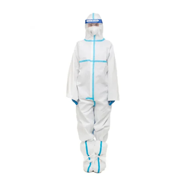 65gsm Medical Hazmat Suit: Disposable Protective Clothing