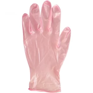 Pink Pearl Powder Nitrile Gloves - Powder Free-02